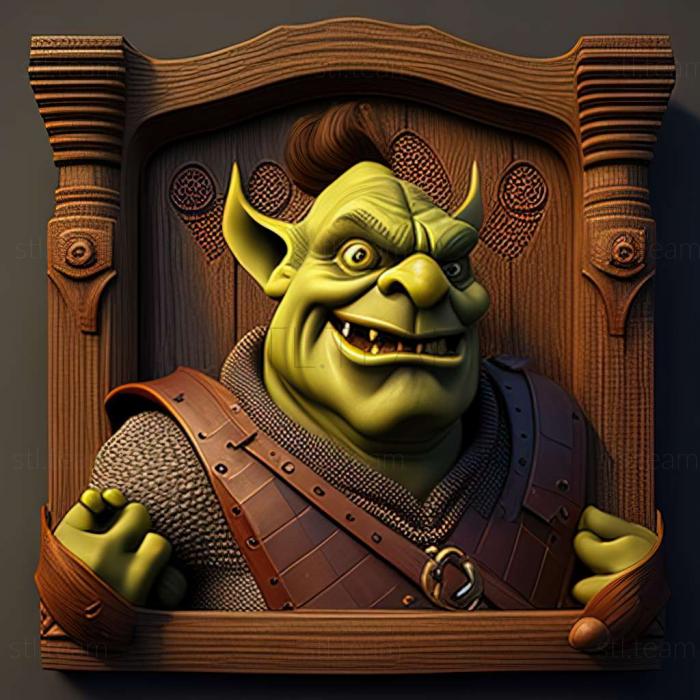 3D model Shrek Forever After The Game game (STL)
